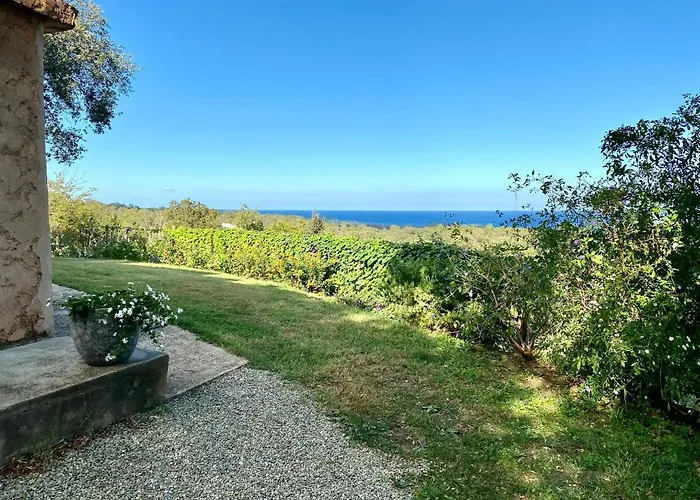 Domaine Punta Della Guardia Panorama Maquis Et Mer, A 1,5 Km سيرفيون