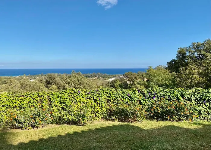 Domaine Punta Della Guardia Panorama Maquis Et Mer, A 1,5 Km سيرفيون